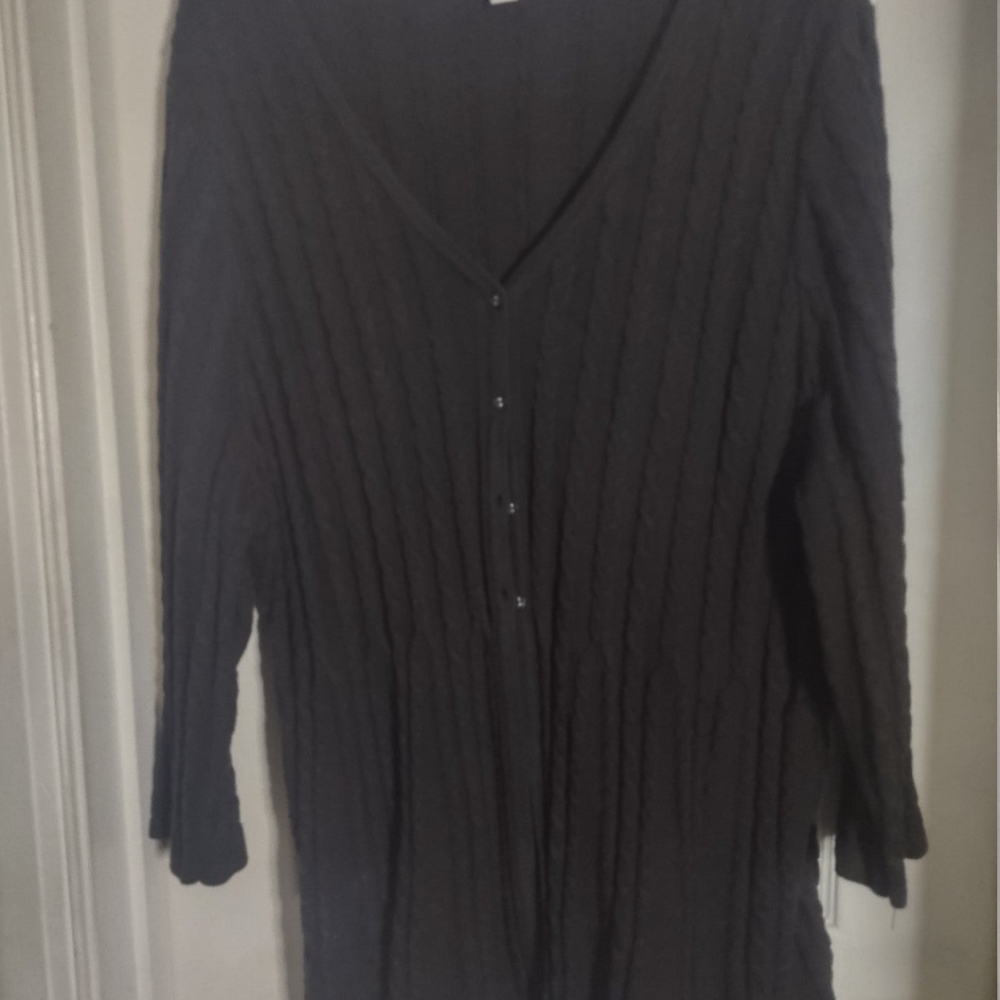 Brown Flowy Cardigan